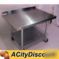 Commercial ss 42X30 work table equipment stand