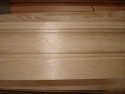 Fj pine paint grade 3 1/4 beaded base molding moulding
