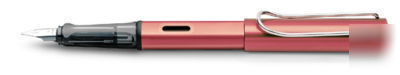 Lamy sale al star aluminium fountain pen raspberry med