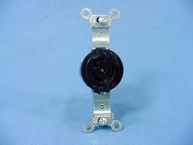 Leviton L5-15 locking receptacle outlet twist 15A 125V