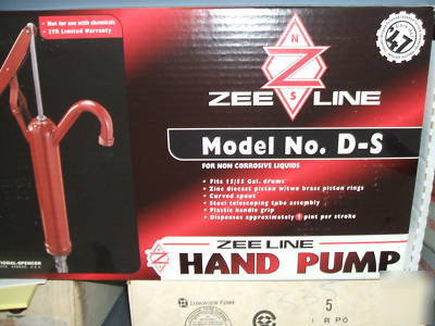 National d-s drum pump w/o hose 15-55