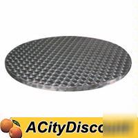 New 6 30IN s/s round table top restaurant tables tops
