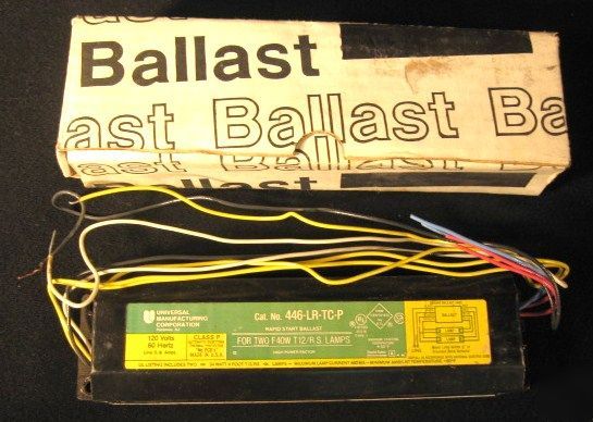 Nos universal rapid start ballast #446-lr-tc-p class p 