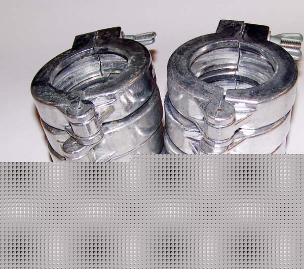 10 mdc industrial vacuum system bellows clamps NW50 mm