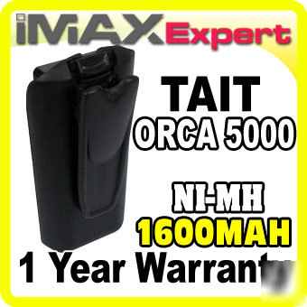 2X battery for tait orca 5000 5010 5020 TOPB200 TOPB500