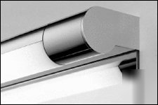 4' fluorescent task light fixture