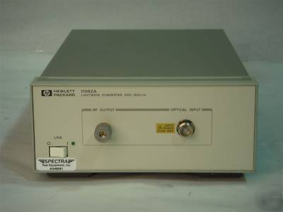 Agilent 11982A amplified lightwave converter 1250-1600