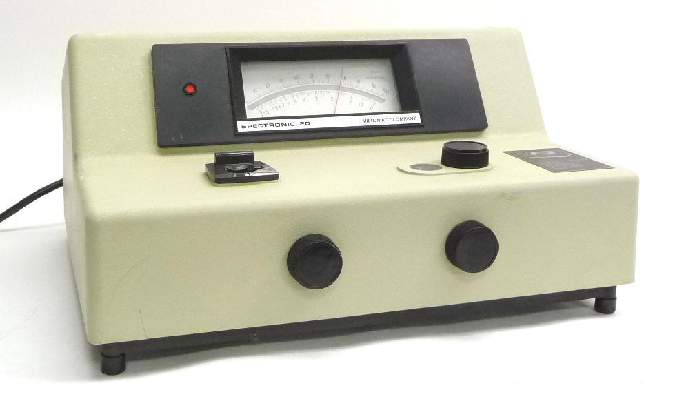 Bausch & lomb spectronic 20 spectrometer analyzer b&l