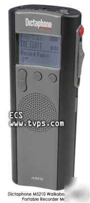 Dictaphone M5210 walkabout digital portable recorder