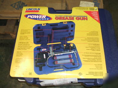 Lincoln 1244 power luber with case