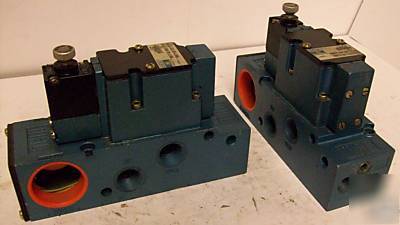 Mac 6200 series solenoid operated pneumatic valve lot