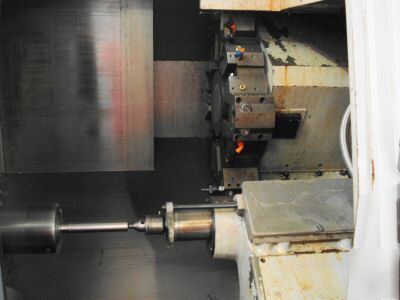 Mazak quick turn 250 1998 mazatrol 640T control 12 atc