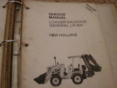New holland lb 620 backhoe loader service manual