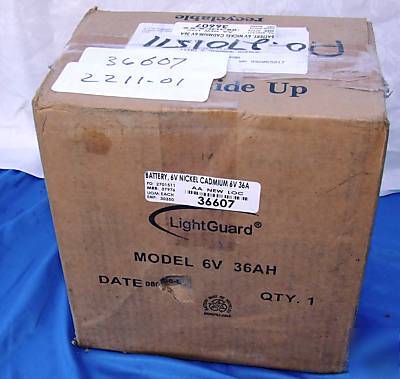 New lightguard 6 volt battery emergency lighting LEC361 