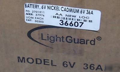 New lightguard 6 volt battery emergency lighting LEC361 