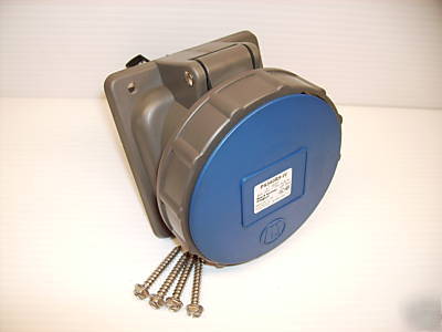 New p&s pin&sleeve receptacle HBL560R9W 560R9W 60-amp
