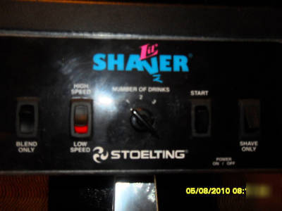 Slush/cocktail freezer lil' shaver machine
