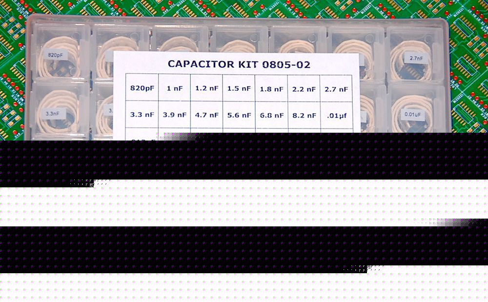Smd smt 0805 28 value capacitor kit 0805-02 ** bonus **