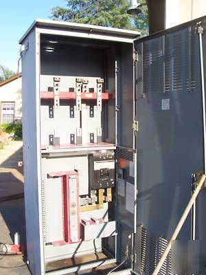 Sq d meter switchboard 600 a, 600 v 3 ph 4W $ 2,400.00