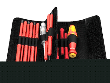 Wera vde kompakt screwdriver set interchangeable 18 pc