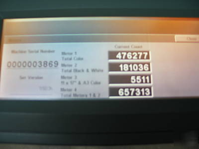 Xerox docucolor 12 with fiery ex-12, fully loaded