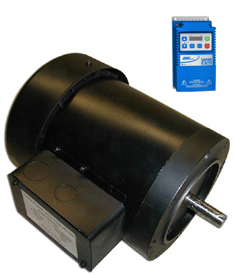 1 hp ac motor var. spdctrl pkg 480V 3 ph free shipping