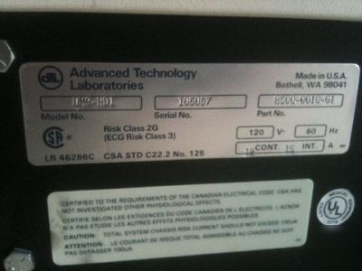 Atl UM9 hdi ob/gyn ultrasound machine ***low price***