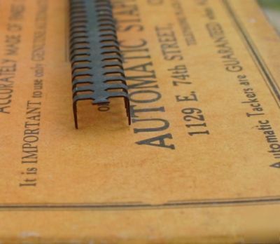 Automatic stapler co. box staples # 751 upholstery ?