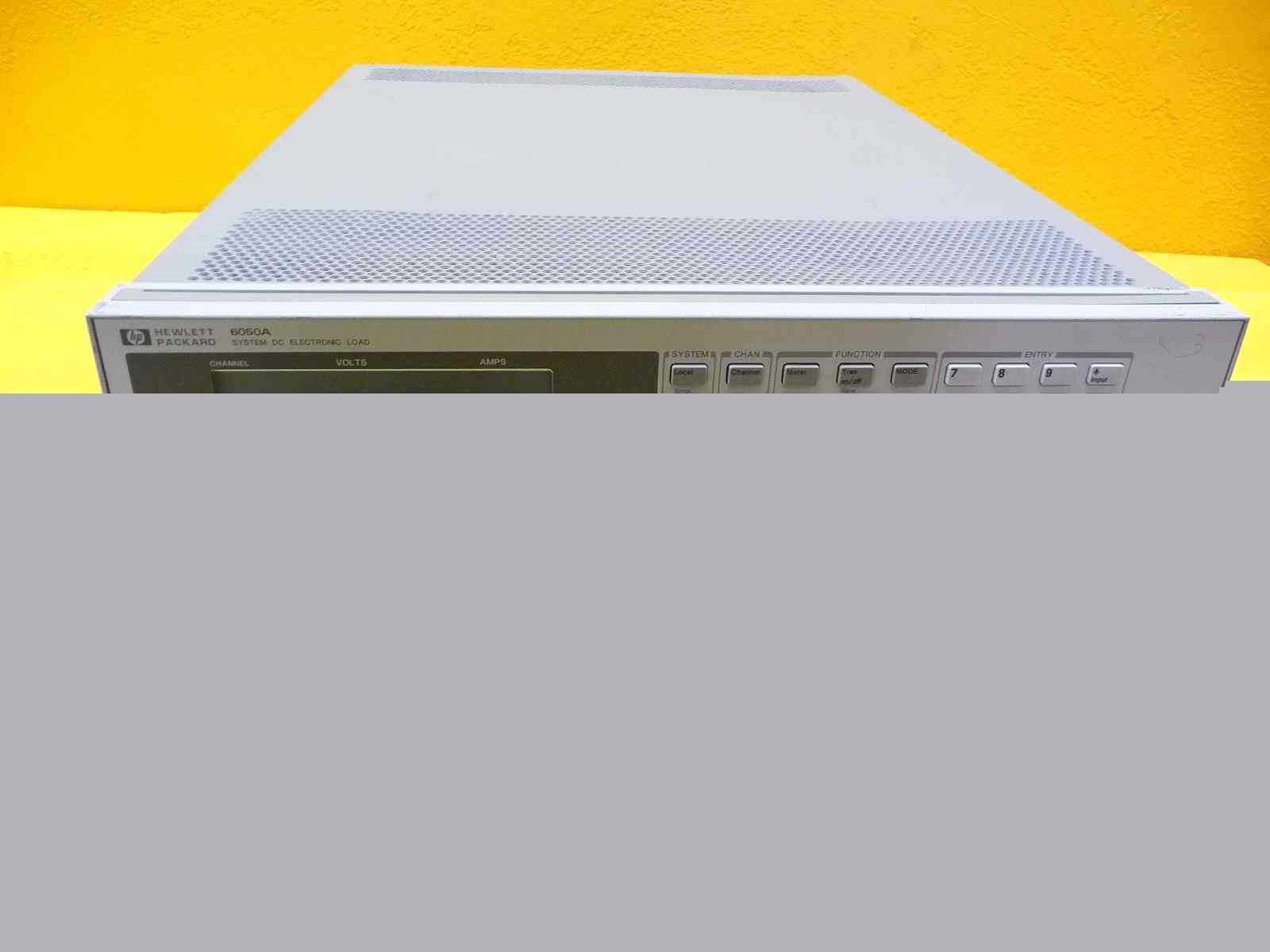 Hp agilent 6050A dc electronic load working