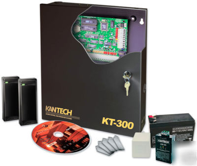 Kantech 2 door access control system complete 