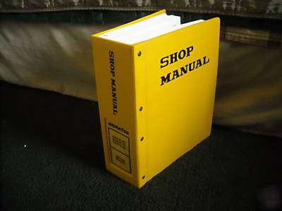 Komatsu WA450-5L WA480-5L service shop manual 