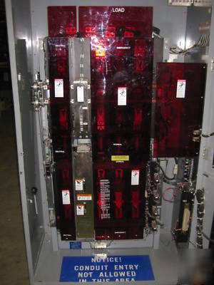 Onan 1200 a amp bypass transfer switch ats 480V bt 1200
