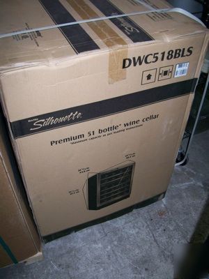 Silhouette wine cooler cellar 51 bottle