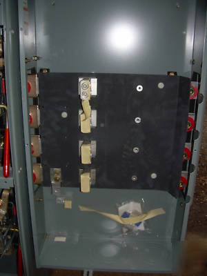 Square d ez 2 meter pak & 400AMP terminal box 3 phase