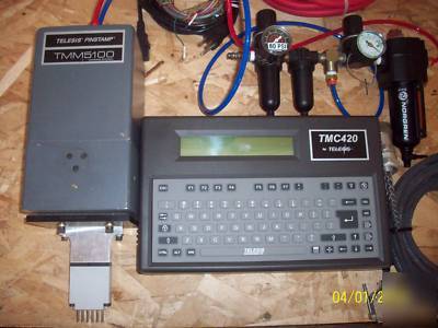 Telesis TMM5100/420 multiple pinstamp marking system
