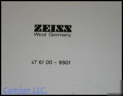 Zeiss opton inverted microscope, 