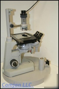 Zeiss opton inverted microscope, 