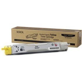 Xerox 106R01075 phaser 6300/6350 yellow toner cart-