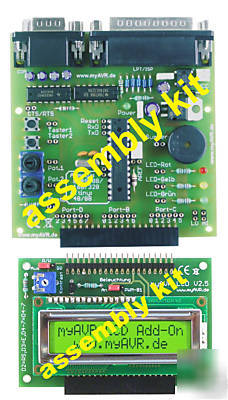 Myavr board MK1 lpt plus, assembly kit 