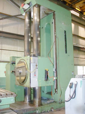 Scharmann horizontal boring mill, cnc rotary table FB16