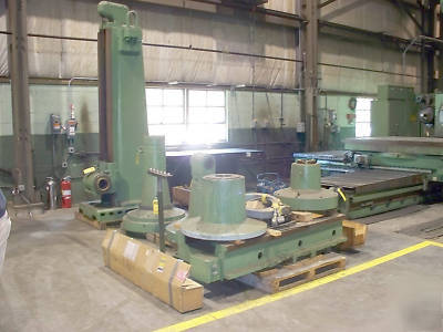 Scharmann horizontal boring mill, cnc rotary table FB16