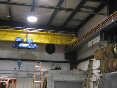 Shawbox 10-ton top running overhead crane