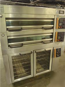 Sveba-dahlen classic gemini double deck bakery oven