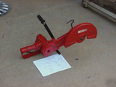 Thor pneumatic driven concrete saw model 805668