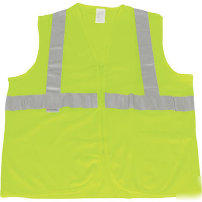 X-treme class 2 high-viz mesh vest lime, xxx-large