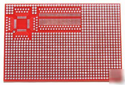 2 layers tqfp TQFP44 soic smt prototype board atmel pic