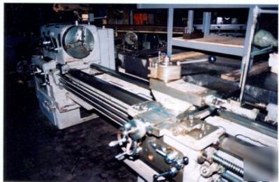 24â€/32â€ x 120â€cc ikegai removable gap bed lathe