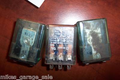 307-1058 onan relay midtex inc. 12 volt used 3 pc lot