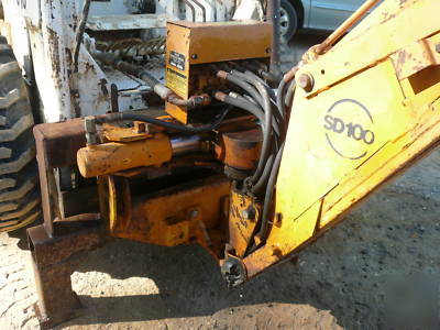 Bobcat skidsteer backhoe bucket attachment 