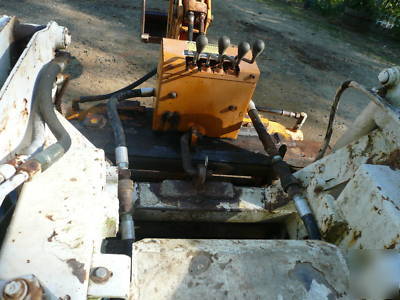 Bobcat skidsteer backhoe bucket attachment 